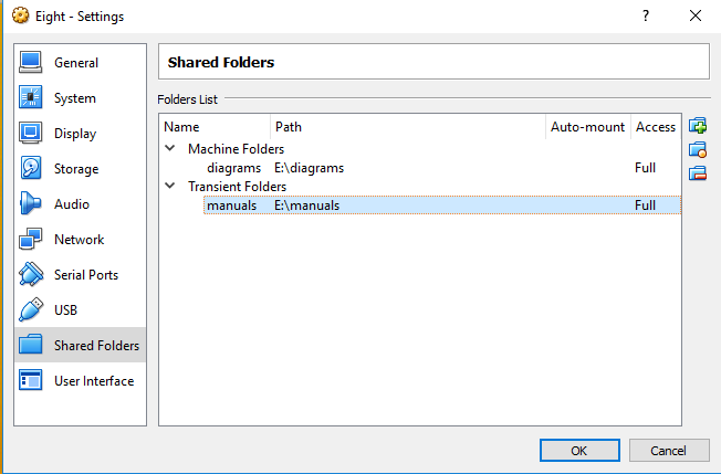 shared folder permissions virtualbox