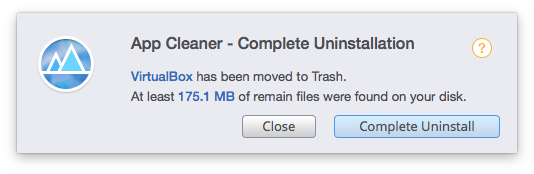 remove virtualbox mac