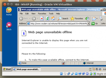 virtualbox windows xp