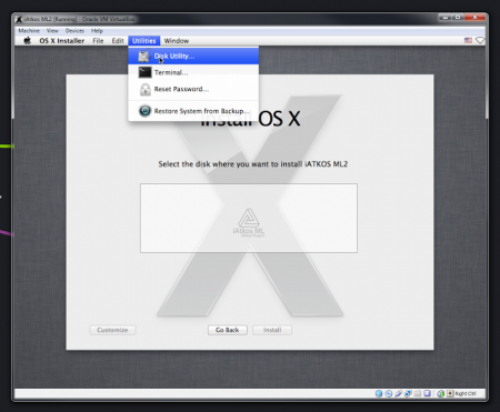 create mac os x mountain lion install dvd