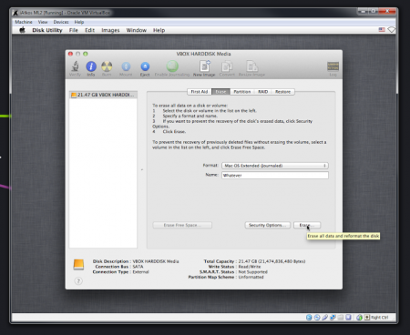 how to install mac os on virtualbox with dmg image