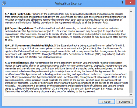 Updating VirtualBox