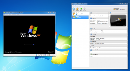 VirtualBox for Windows XP